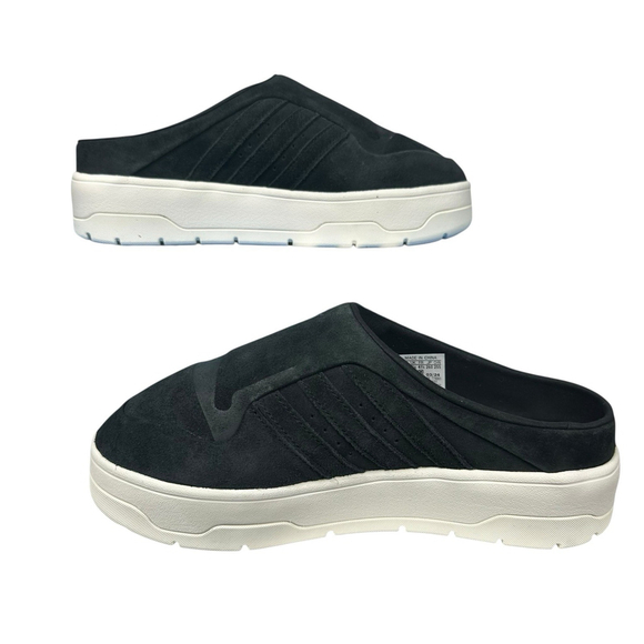 New Adidas Women's Rivalry Mule Slip On Core Black IF4651 Womens Size 9 - Picture 2 of 10